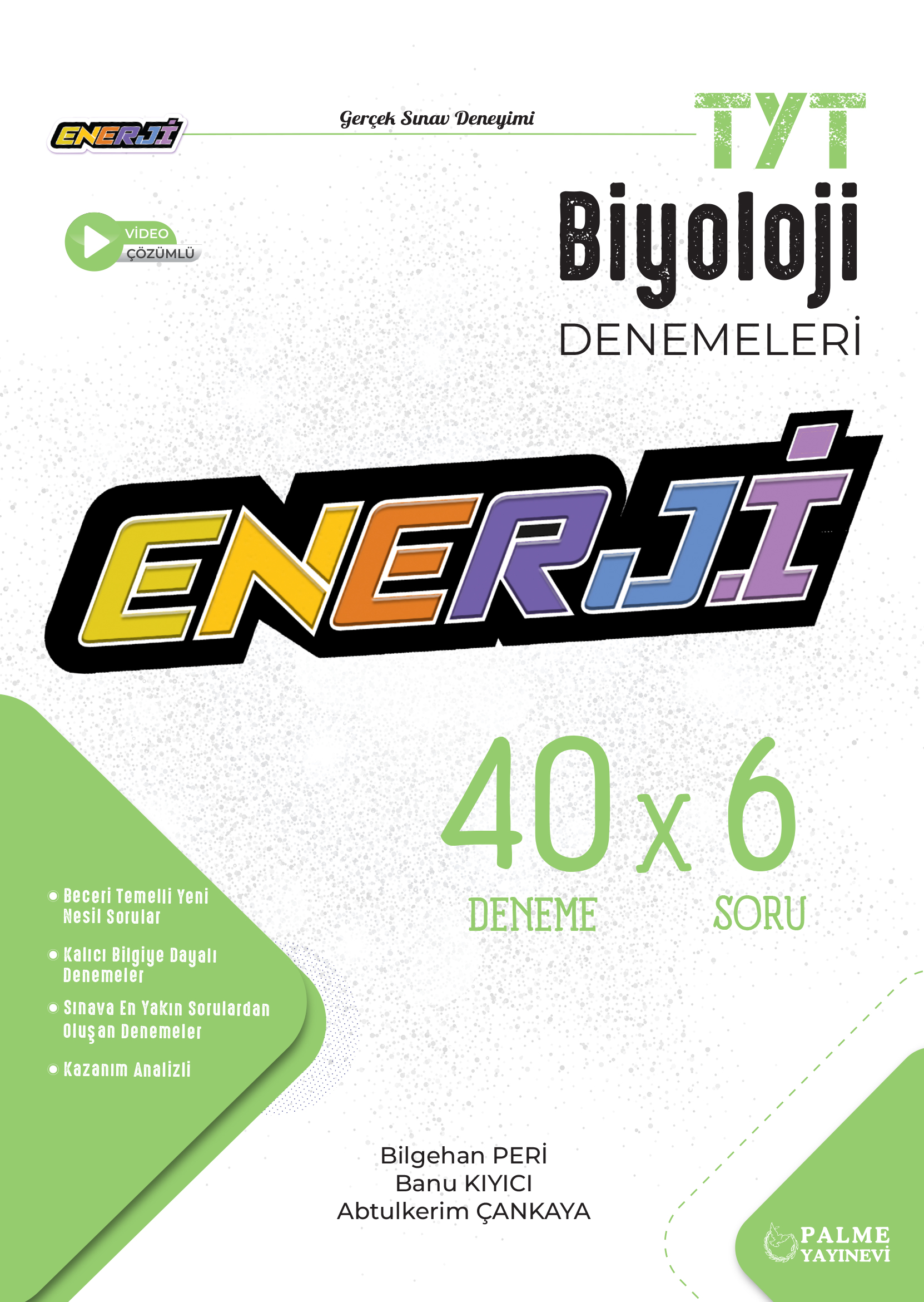 TYT ENERJİ BİYOLOJİ DENEMELERİ 40x6